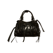 Sac à Main en Cuir Doré – Glamour et Tendance