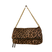 Sac à main imprimé léopard – Chaîne dorée & style audacieux