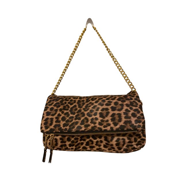Sac à main imprimé léopard – Chaîne dorée & style audacieux