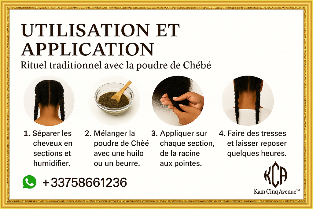 Poudre de Chébé 100% Naturelle du Tchad – 500g