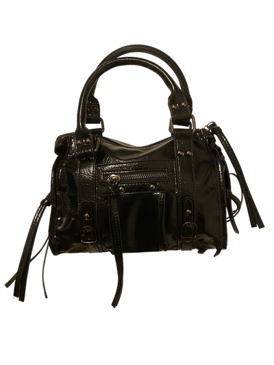 Sac à Main en Cuir Noir – Chic et Intemporel