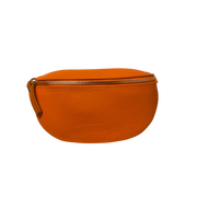 Sac banane en cuir orange – Pratique & Tendance