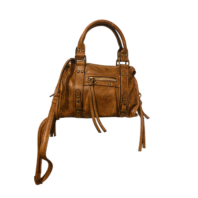Sac à Main en Cuir Marron – Authentique et Élégant