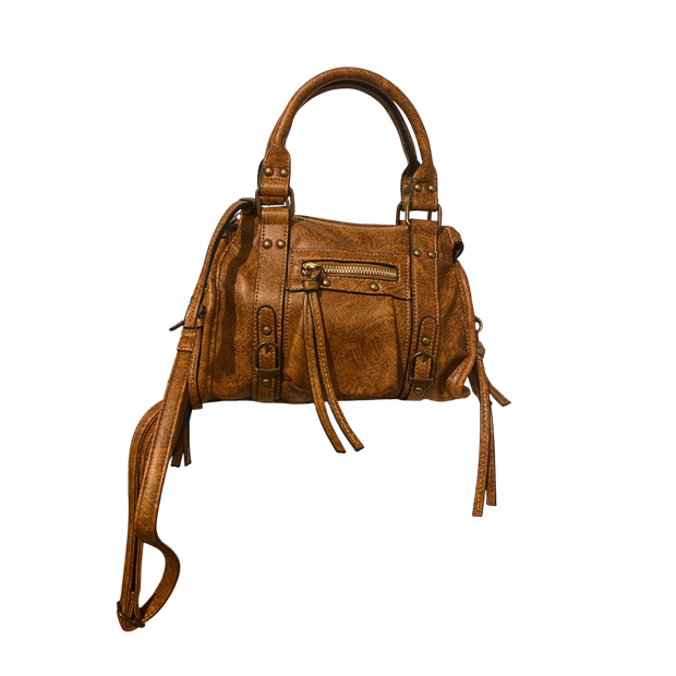 Sac à Main en Cuir Marron – Authentique et Élégant