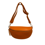 Sac banane en cuir orange – Pratique & Tendance