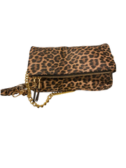 Sac à main imprimé léopard – Chaîne dorée & style audacieux